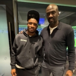 Black Stars coach Otto Addo monitors Kudus at Tottenham Hotspur Stadium