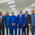 Chief Justice pays courtesy call on Education Minister to strengthen institutional collaboration