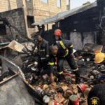 Domestic blaze at Tse Addo destroys wooden structures