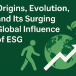Origins, evolution, and its surging global influence of ESG