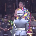 Photos: Asantehene pays historic visit to the Ghana Police Service Headquarters