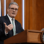 Trade war in no-one’s interest, says British PM in face of Trump threats