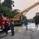 V/R: Fuel tanker overturns on Nyangbo–Tafi Mador road