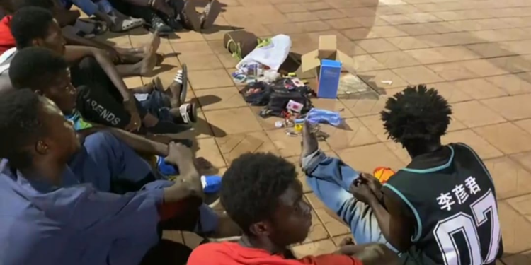 12 arrested in tamale anti drug operation abandoned baby rescued