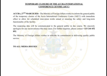 Accra International Conference Centre temporarily closed for renovations 4 Accra International Conference Centre temporarily closed for renovations
