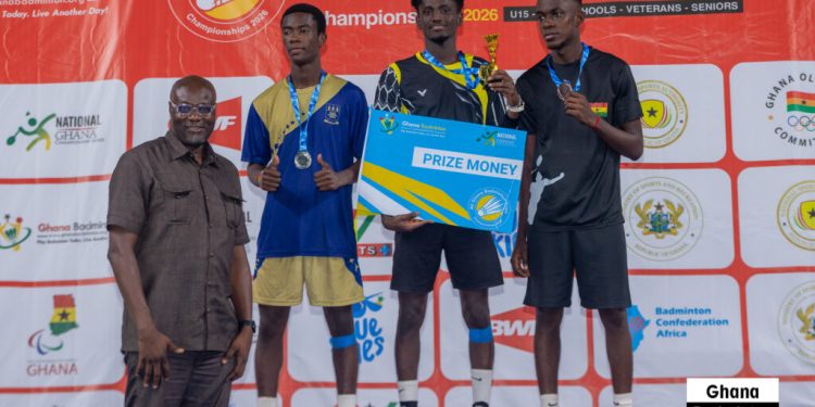 ahmad abdul samad rachael quarcoo dominate 1st quarter all ghana badminton championship at borteyman