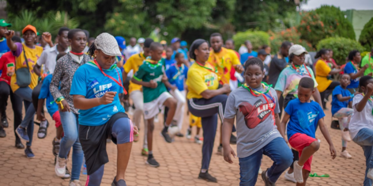 ashanti icgc churches walk to support mental health