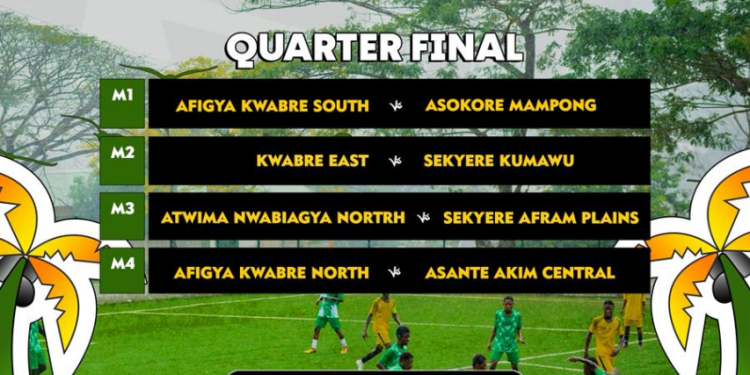 ashanti regional u 17 football tournament reaches its thrilling climax this weekend