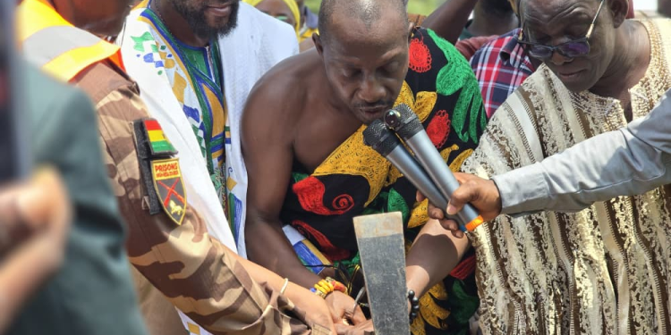 awutu senya east assembly prisons service begin construction of school in kasoa