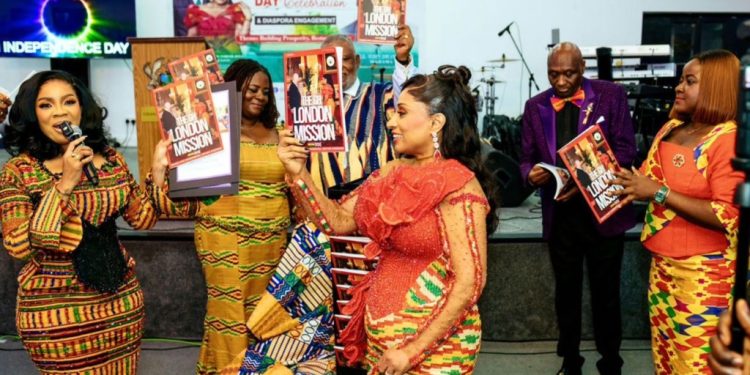 bridget bonnie leads launch of the gh london mission magazine to strengthen ghana diaspora engagement
