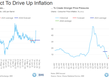Fitch Solutions revises Ghana’s GDP growth to 5.5% due to Middle-East conflict