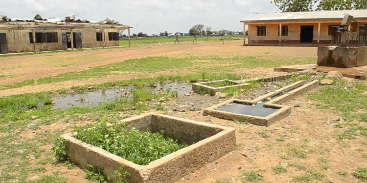 flood hit upper east communities battle water pollution and sanitation risks