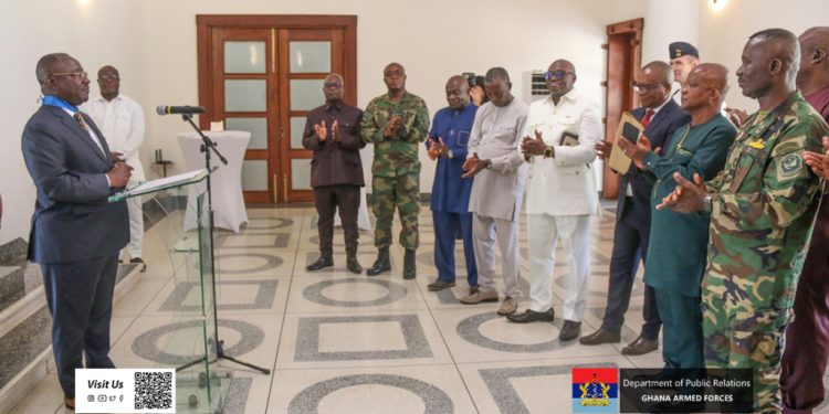 Former CDS General Thomas Oppong‑Peprah honoured by France 1 former cds general thomas oppong peprah honoured by france