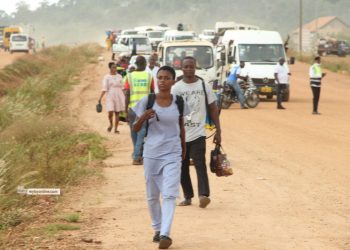 Fuel tanker explosion at Potsin leaves hundreds stranded on Kasoa-Winneba highway
