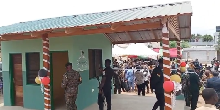 germany commissions border sheds to boost ghanas immigration operations at aflao