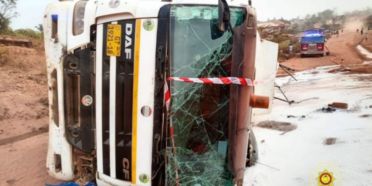 gnfs averts fuel tanker explosion at wassa kwabeng