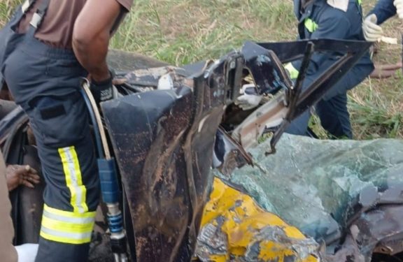 Head-on collision at Tuobodom leaves two dead 1 head on collision at tuobodom leaves two dead