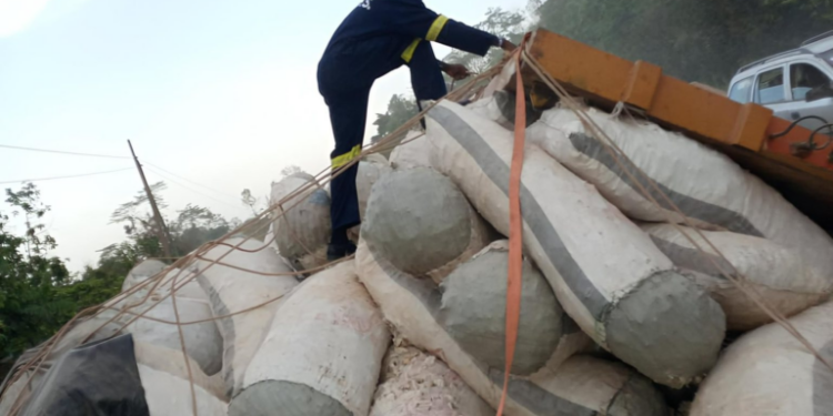 Howo trailer crash on Kpeve–Asikuma road 1 howo trailer crash on kpeve asikuma road