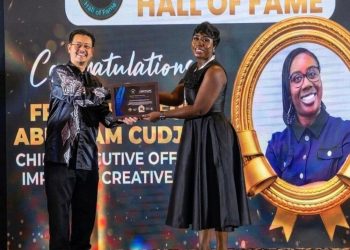 Impakers Creative Hub CEO Freda Cudjoe inducted into Corporate Ghana Hall of Fame 2026