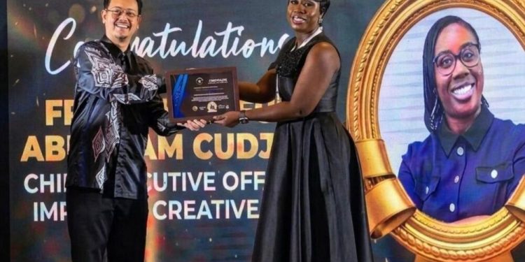 impakers creative hub ceo freda cudjoe inducted into corporate ghana hall of fame 2026