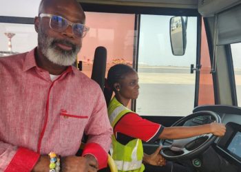 International Women’s Day Spotlight: Mary Lalako Agboli breaking barriers as an Airport coach driver 4 International Women’s Day Spotlight: Mary Lalako Agboli breaking barriers as an Airport coach driver