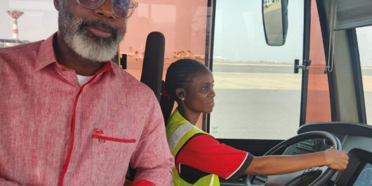 International Women’s Day Spotlight: Mary Lalako Agboli breaking barriers as an Airport coach driver 1 international womens day spotlight mary lalako agboli breaking barriers as an airport coach driver