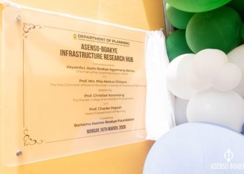 KNUST names infrastructure research hub in honour of Asenso-Boakye