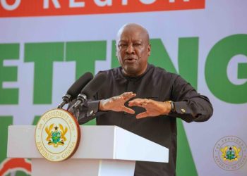 Mahama engages Bono residents, outlines key projects under Resetting Ghana tour
