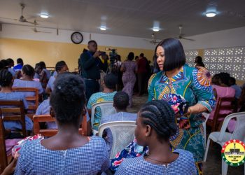 MP for Dome-Kwabenya Akurugu marks Women’s Day with students