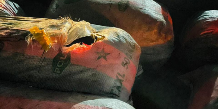 nacoc takes custody of 37 sacks of suspected cannabis seized by ghana navy