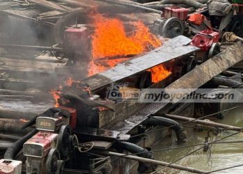 NAIMOS destroys 50 illegal mining machines during patrol on Ankobra River