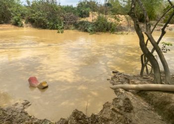 NAIMOS destroys illegal mining structures, immobilises 4 excavators in Amenfi Central