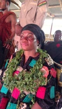 nana kwabena amankwah enstooled as akyem chia chief after 30 year dispute