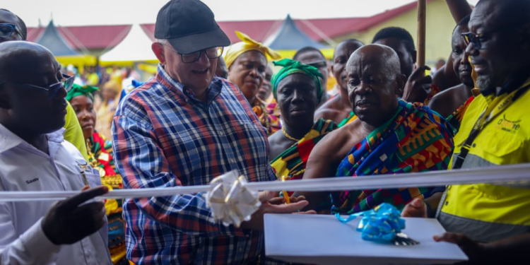 National House of Chiefs President commends Asante Gold for Bibiani resettlement progress 1 national house of chiefs president commends asante gold for bibiani resettlement progress