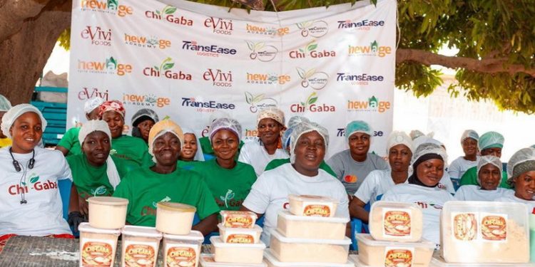 newage and chi gaba train young female farmers in alternative livelihood skills under happy programme