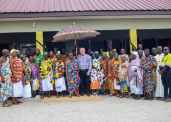Ogyeahoho Yaw Gyebi II commends Asante Gold for advancing Bibiani Resettlement Project 4 Ogyeahoho Yaw Gyebi II commends Asante Gold for advancing Bibiani Resettlement Project