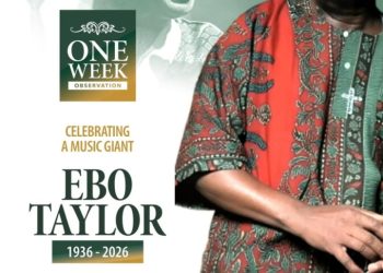 One week observance for highlife legend Ebo Taylor takes place this Saturday in Saltpond