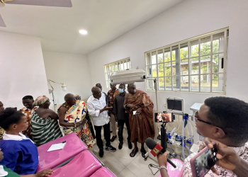 Oppong Nkrumah boosts Brenase Polyclinic with theatre equipment to expand surgical care