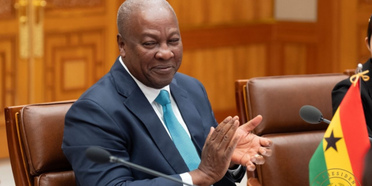 photos mahama holds bilateral talks with south koreas lee