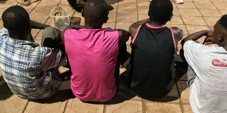 police arrest 10 suspects in anti drug operation in tamale