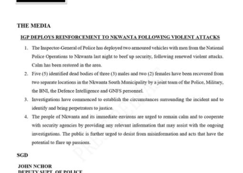 Police deploy reinforcements to Nkwanta following renewed violence