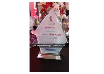 Prudential Ghana agent earns multiple honours locally and Africa