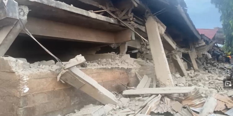 Rescue efforts for trapped worshipers intensify in Accra New Town building collapse 1 rescue efforts for trapped worshipers intensify in accra new town building collapse