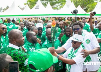 Sammi Awuku returns to alma mater AUGUSCO to inspire students at 96th Speech and Prize Giving Day