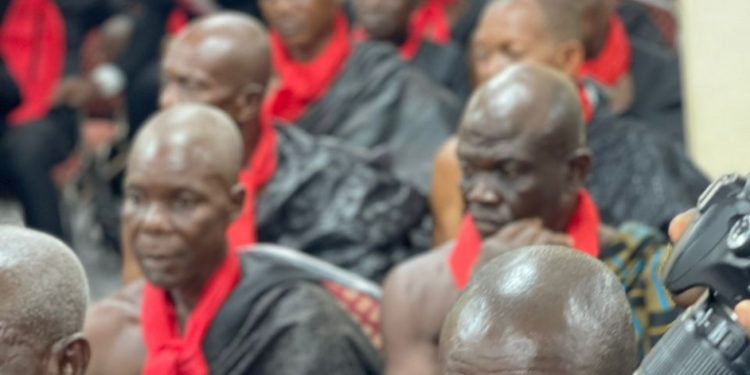 Sampa chiefs appeal to Mahama to intervene in escalating chieftaincy crisis 1 sampa chiefs appeal to mahama to intervene in escalating chieftaincy crisis