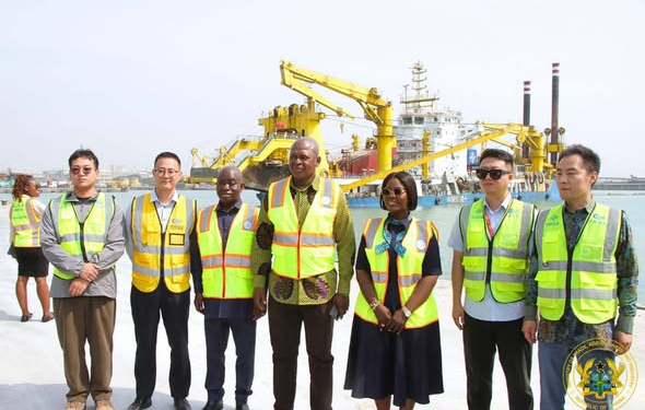 tema port dredging to reduce delays for cement manufacturers deputy trade minister