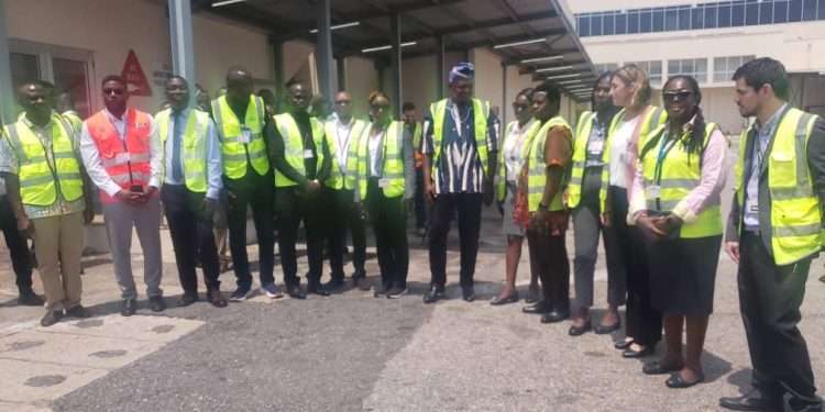 transport minister tours ongoing terminal 2 face lift targets july 2026 completion