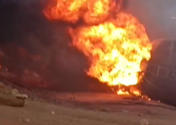 Two fire officers injured as tanker explodes a second time at Potsin Junction