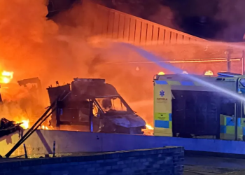 Two men arrested over Jewish charity ambulance arson attacks