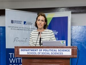 UG and KAS Ghana hold ‘Time with a Politician’ series to enlighten students on practical realities of Ghanaian politics